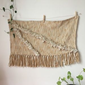 Anthropologie Woven Wall Hanging